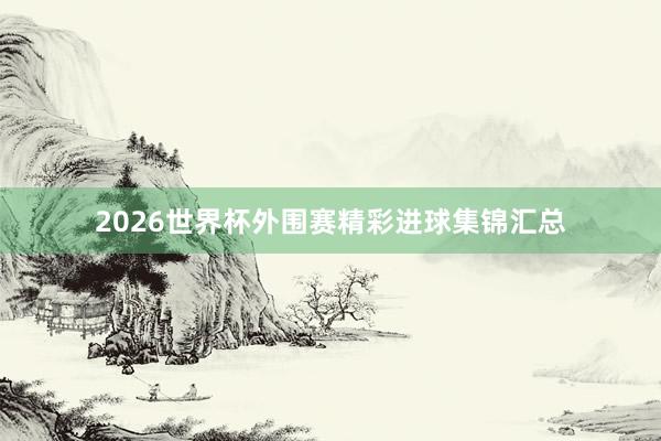2026世界杯外围赛精彩进球集锦汇总